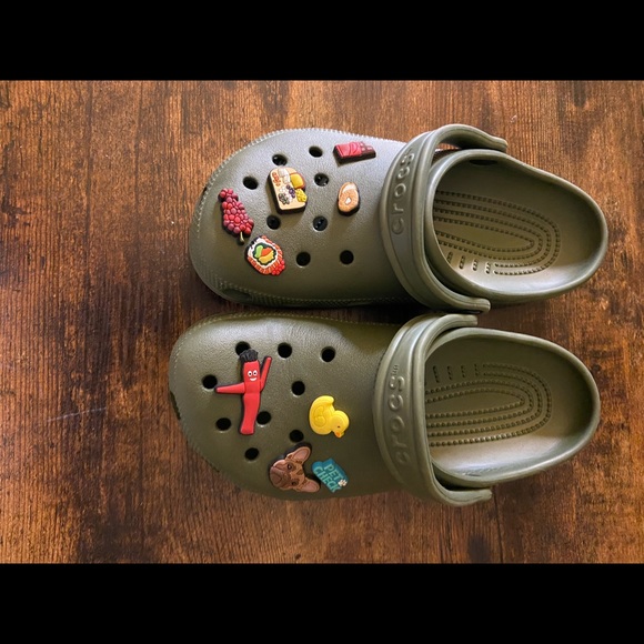 Army green classic clogs - Picture 1 of 2
